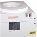 Кулер для воды SONNEN FSC-02BA, напольный, НАГРЕВ/ОХЛАЖДЕНИЕ КОМПРЕССОР, шкаф, 2 крана, серый, 455416 455416