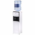 Кулер для воды SONNEN FSC-02S, напольный, НАГРЕВ/ОХЛАЖДЕНИЕ КОМПРЕССОРНОЕ, 2 крана, белый, 455415 455415