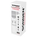 Кулер для воды SONNEN FSC-02W TURBO напольный, ТУРБОНАГРЕВ/ОХЛАЖДЕНИЕ КОМПРЕССОРНОЕ, шкаф, 2 крана, черный, 456171 456171