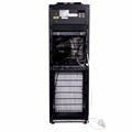 Кулер для воды SONNEN FSC-02W TURBO напольный, ТУРБОНАГРЕВ/ОХЛАЖДЕНИЕ КОМПРЕССОРНОЕ, шкаф, 2 крана, черный, 456171 456171