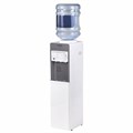 Кулер для воды SONNEN FSC-03BA, напольный, НАГРЕВ/ОХЛАЖДЕНИЕ КОМПРЕССОРНОЕ, 3 крана,серый, 455417 455417