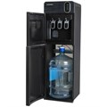 Кулер для воды SONNEN FSE-03Bi напольный, нагрев/охлаждение, НИЖНЯЯ ЗАГРУЗКА, 3 крана, графит, 455744 455744
