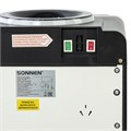 Кулер для воды SONNEN FSE-03Ri, напольный, НАГРЕВ/ОХЛАЖДЕНИЕ ЭЛЕКТРОННОЕ, 3 крана, шкаф, 455743 455743