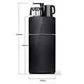 Кулер для воды с чайником ECOTRONIC TB18-LE Tea Bar, напольный, ОХЛАЖДЕНИЕ ЭЛЕКТРОННОЕ, шкаф, 1 кран, 12624 456866