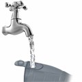 Ирригатор для полости рта (НДС 10%) B.WELL TH-912, портативный, емкость резервуара 0,15 л, 5 насадок, бело-серый 456558