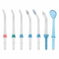 Ирригатор для полости рта REVYLINE RL 100, стационарный, емкость резервуара 0,6 л, 7 насадок, белый 456551