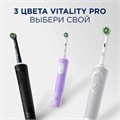 Зубная щетка электрическая ORAL-B (Орал-би) Vitality Pro, ЧЕРНАЯ, 1 насадка, 80367641 608719