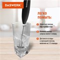 Капучинатор/вспениватель молока электрический на подставке soft touch, черный, DASWERK, 456179 456179