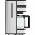 Кофеварка капельная BQ (БИ-КЬЮ) CM2002, 900 Вт, объем 1,5 л, поддержание температуры, серебристая, 86198275 457490