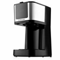 Кофеварка капельная BRAYER BR1125, 900 Вт, объем 1,25 л, LED-дисплей, термокружка в ПОДАРОК, черная 456901