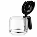 Кофеварка капельная BRAYER BR1125, 900 Вт, объем 1,25 л, LED-дисплей, термокружка в ПОДАРОК, черная 456901