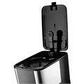 Кофеварка капельная BRAYER BR1125, 900 Вт, объем 1,25 л, LED-дисплей, термокружка в ПОДАРОК, черная 456901