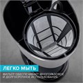 Кофеварка капельная SCARLETT SC-CM33011, 750 Вт, объем 1,25 л, подогрев, пластик, черный 457197