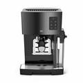 Кофеварка рожковая BQ (БИ-КЬЮ) CM9002, 1450 Вт, объем 1,4 л, 19 бар, автоматический капучинатор, черная, 86200350 457495