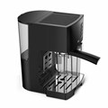 Кофеварка рожковая BQ (БИ-КЬЮ) CM9002, 1450 Вт, объем 1,4 л, 19 бар, автоматический капучинатор, черная, 86200350 457495
