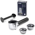 Кофеварка рожковая DELONGHI Dedica EC685.M, 1350 Вт, объем 1,1 л, ручной капучинатор, металлик 456516