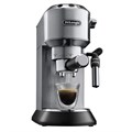 Кофеварка рожковая DELONGHI Dedica EC685.M, 1350 Вт, объем 1,1 л, ручной капучинатор, металлик 456516
