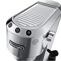 Кофеварка рожковая DELONGHI Dedica EC685.M, 1350 Вт, объем 1,1 л, ручной капучинатор, металлик 456516