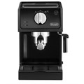 Кофеварка рожковая DELONGHI ECP31.21, 1100 Вт, объем 1 л, ручной капучинатор, черная 452120