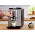 Кофемашина BOSCH TIE20301, 1300 Вт, объем 1,4 л, автокапучинатор, серебристая/черная 456931