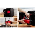 Кофемашина BOSCH TIE20301, 1300 Вт, объем 1,4 л, автокапучинатор, серебристая/черная 456931