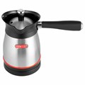 Турка электрическая CENTEK CT-1080, 0,5 л, 480 Вт, механическое управление, с крышкой, стальная, CT-1080 SS 457625