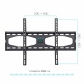 Кронштейн-крепление для ТВ настенный KROMAX STAR-11, VESA 75-600/400, 32-65", 0 степеней свободы, до 50 кг, серый, 20159 451186
