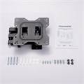 Кронштейн-крепление для ТВ настенный, до 30 кг, VESA 100х100-200х200, 23"-43", черный, SONNEN, 455947 455947