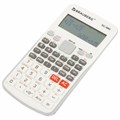 Калькулятор инженерный BRAUBERG SC-880-N, 417 функций, 10+2 разрядов, батарея, БЕЛЫЙ, 250526 250526