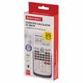 Калькулятор инженерный BRAUBERG SC-880-N, 417 функций, 10+2 разрядов, батарея, БЕЛЫЙ, 250526 250526