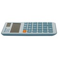 Калькулятор карманный BRAUBERG CX-102C-BL (76x126 мм), 12 разрядов, двойное питание, ГОЛУБОЙ, 272649 272649