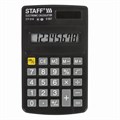 Калькулятор карманный STAFF STF-818 (102х62 мм), 8 разрядов, двойное питание, 250142 250142