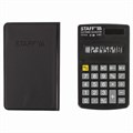 Калькулятор карманный STAFF STF-818 (102х62 мм), 8 разрядов, двойное питание, 250142 250142