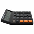 Калькулятор настольный BRAUBERG DIGITAL-12-BK (151х152 мм), 12 разрядов, двойное питание, ЧЕРНЫЙ, 272968 272968