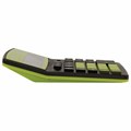 Калькулятор настольный BRAUBERG EXTRA COLOR-12-BKLG (206x155 мм), 12 разрядов, двойное питание, ЧЕРНО-САЛАТОВЫЙ, 250477 250477