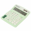 Калькулятор настольный BRAUBERG EXTRA PASTEL-12-LG (206x155 мм), 12 разрядов, двойное питание, МЯТНЫЙ, 250488 250488