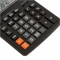 Калькулятор настольный BRAUBERG EXTRA-12-BK (206x155 мм), 12 разрядов, двойное питание, ЧЕРНЫЙ, 250481 250481