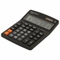 Калькулятор настольный BRAUBERG EXTRA-12-BK (206x155 мм), 12 разрядов, двойное питание, ЧЕРНЫЙ, 250481 250481