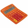 Калькулятор настольный BRAUBERG EXTRA-12-RG (206x155 мм), 12 разрядов, двойное питание, ОРАНЖЕВЫЙ, 250485 250485