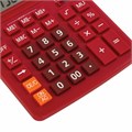 Калькулятор настольный BRAUBERG EXTRA-12-WR (206x155 мм), 12 разрядов, двойное питание, БОРДОВЫЙ, 250484 250484