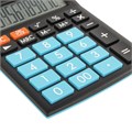 Калькулятор настольный BRAUBERG ULTRA COLOR-12-BKBU (192x143 мм), 12 разрядов, двойное питание, ЧЕРНО-ГОЛУБОЙ, 250497 250497