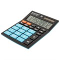 Калькулятор настольный BRAUBERG ULTRA COLOR-12-BKBU (192x143 мм), 12 разрядов, двойное питание, ЧЕРНО-ГОЛУБОЙ, 250497 250497