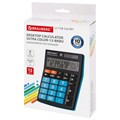 Калькулятор настольный BRAUBERG ULTRA COLOR-12-BKBU (192x143 мм), 12 разрядов, двойное питание, ЧЕРНО-ГОЛУБОЙ, 250497 250497