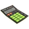 Калькулятор настольный BRAUBERG ULTRA COLOR-12-BKLG (192x143 мм), 12 разрядов, двойное питание, ЧЕРНО-САЛАТОВЫЙ, 250498 250498