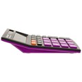 Калькулятор настольный BRAUBERG ULTRA COLOR-12-BKPR (192x143 мм), 12 разрядов, двойное питание, ЧЕРНО-ФИОЛЕТОВЫЙ, 250501 250501