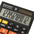 Калькулятор настольный BRAUBERG ULTRA COLOR-12-BKRG (192x143 мм), 12 разрядов, двойное питание, ЧЕРНО-ОРАНЖЕВЫЙ, 250499 250499