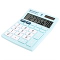 Калькулятор настольный BRAUBERG ULTRA PASTEL-08-LB, КОМПАКТНЫЙ (154x115 мм), 8 разрядов, двойное питание, ГОЛУБОЙ, 250513 250513