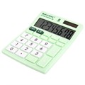 Калькулятор настольный BRAUBERG ULTRA PASTEL-08-LG, КОМПАКТНЫЙ (154x115 мм), 8 разрядов, двойное питание, МЯТНЫЙ, 250515 250515