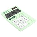 Калькулятор настольный BRAUBERG ULTRA PASTEL-08-LG, КОМПАКТНЫЙ (154x115 мм), 8 разрядов, двойное питание, МЯТНЫЙ, 250515 250515