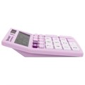 Калькулятор настольный BRAUBERG ULTRA PASTEL-08-PR, КОМПАКТНЫЙ (154x115 мм), 8 разрядов, двойное питание, СИРЕНЕВЫЙ, 250516 250516